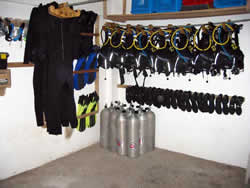 New dive equipment New dive equipment